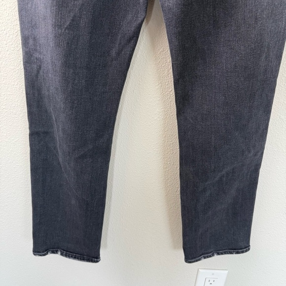 Rag & Bone Nina High-Rise Ankle Cigarette Jean Black Grafton w/Holes Denim 27 - Picture 11 of 14